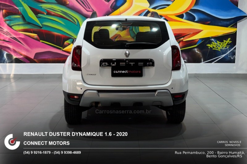 DUSTER 1.6 DYNAMIQUE 4X2 16V FLEX 4P AUTOMÁTICO - 2020 - BENTO GONçALVES