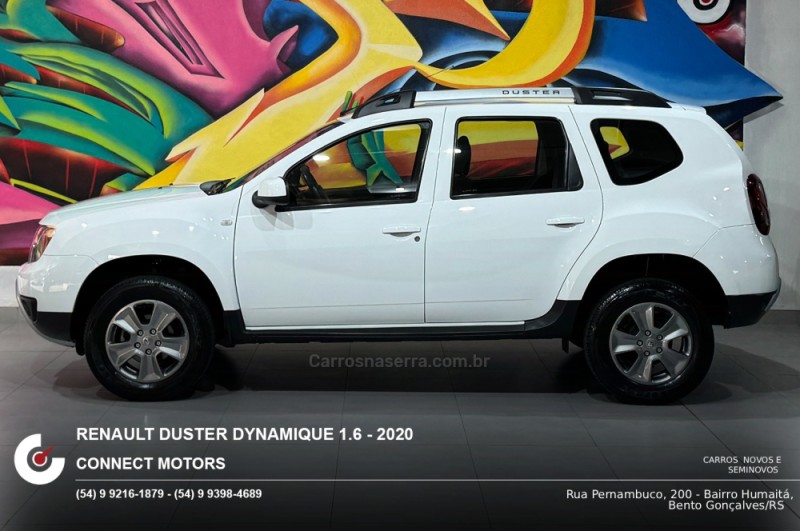 DUSTER 1.6 DYNAMIQUE 4X2 16V FLEX 4P AUTOMÁTICO - 2020 - BENTO GONçALVES