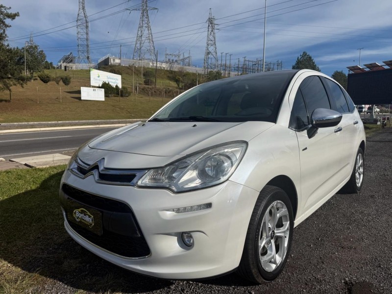C3 1.6 EXCLUSIVE 16V FLEX 4P AUTOMÁTICO - 2015 - FARROUPILHA
