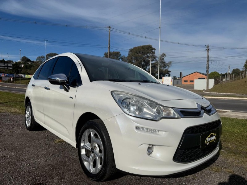 C3 1.6 EXCLUSIVE 16V FLEX 4P AUTOMÁTICO - 2015 - FARROUPILHA