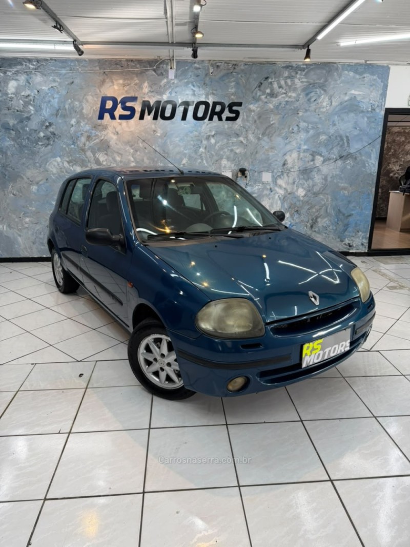CLIO 1.6 RT 16V GASOLINA 4P MANUAL - 2000 - CAXIAS DO SUL