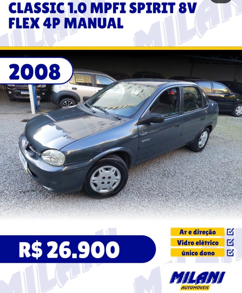 classic 1.0 mpfi spirit 8v flex 4p manual 2008 bento goncalves