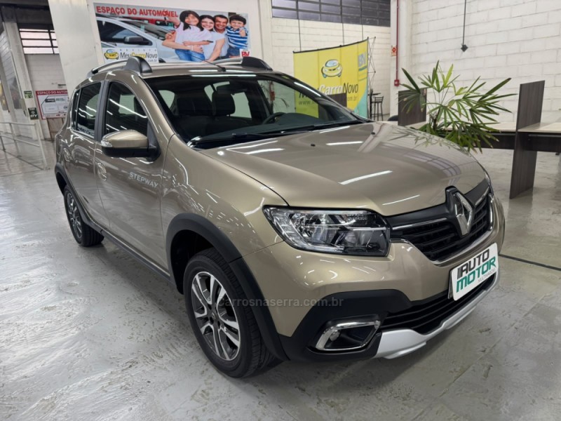 sandero 1.6 stepway iconic x tronic 16v flex 4p automatico 2020 caxias do sul