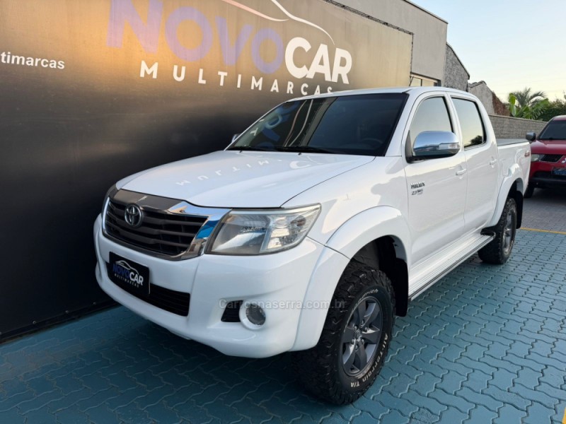 hilux 2.7 srv 4x4 cd 16v flex 4p automatico 2013 estancia velha