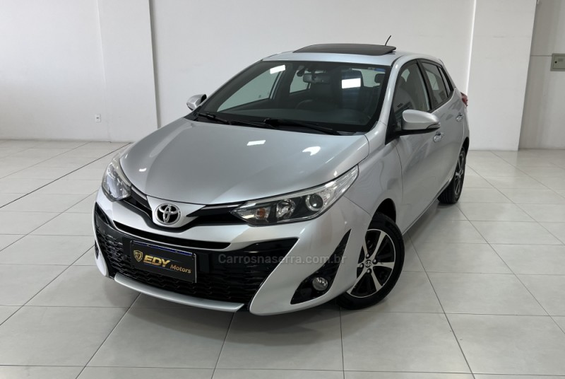 yaris 1.5 xls connect 16v flex 4p automatico 2019 bento goncalves
