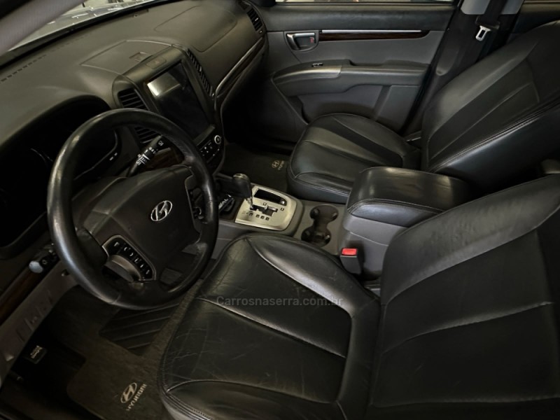 SANTA FÉ 3.5 MPFI GLS V6 24V 285CV GASOLINA 4P AUTOMÁTICO - 2012 - SAPIRANGA