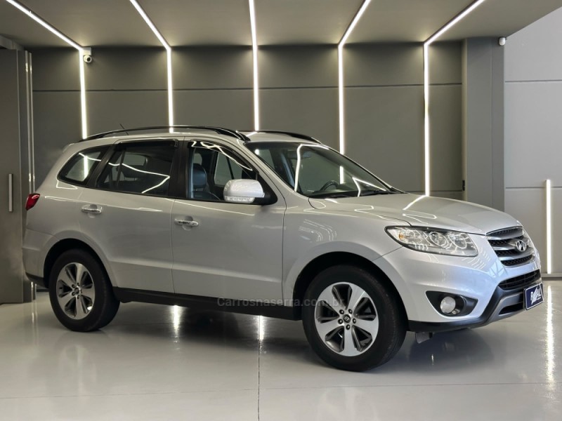 SANTA FÉ 3.5 MPFI GLS V6 24V 285CV GASOLINA 4P AUTOMÁTICO - 2012 - SAPIRANGA
