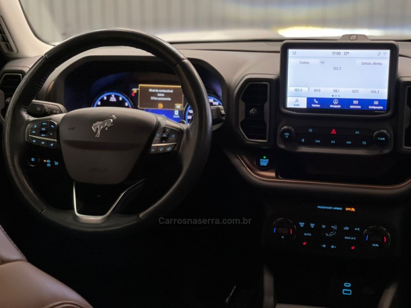 BRONCO 2.0 SPORT WILDTRAK ECOBOOST 16V TURBO 4P AUTOMÁTICA - 2021 - DOIS IRMãOS