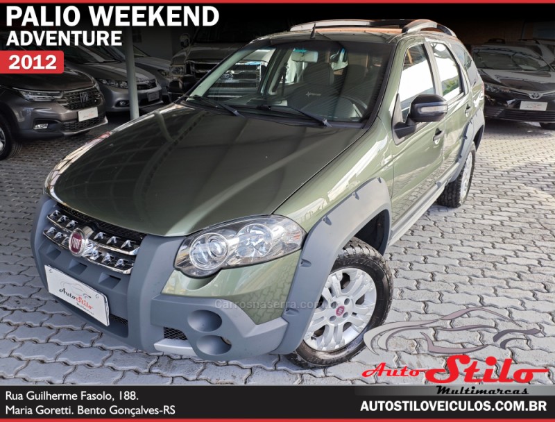 palio 1.8 mpi adventure weekend italia 16v flex manual 2012 bento goncalves