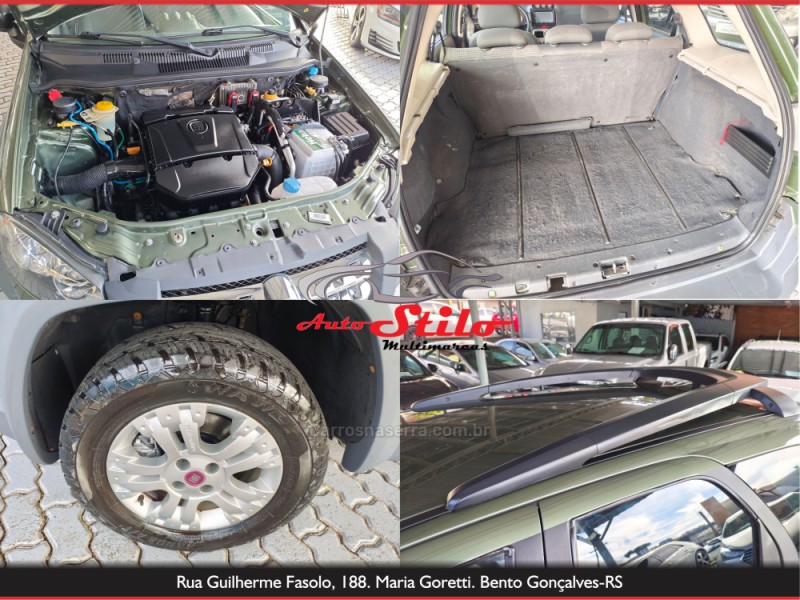 PALIO 1.8 MPI ADVENTURE WEEKEND ITALIA 16V FLEX MANUAL - 2012 - BENTO GONçALVES