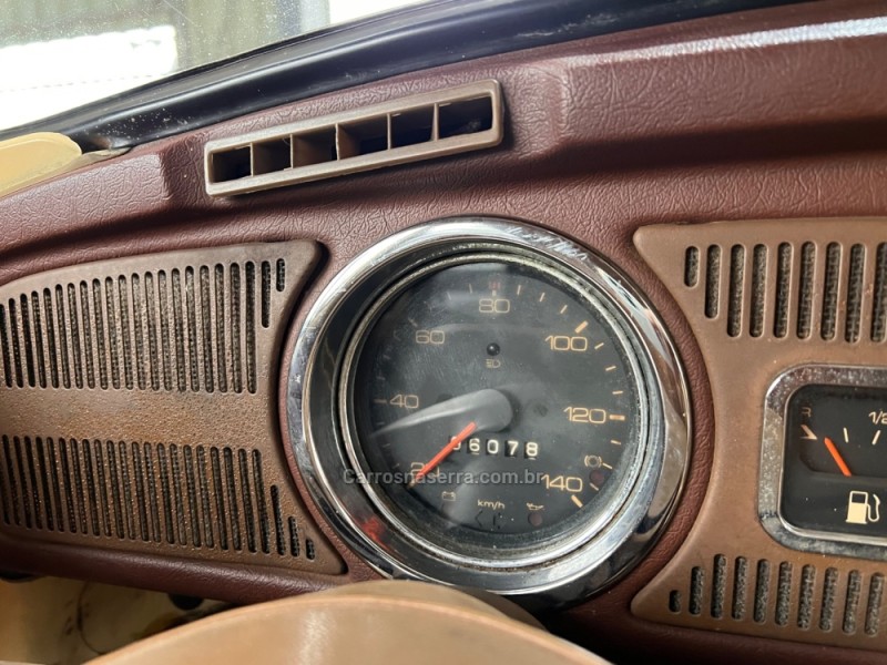 FUSCA 1.3 8V GASOLINA 2P MANUAL - 1977 - BOM PRINCíPIO