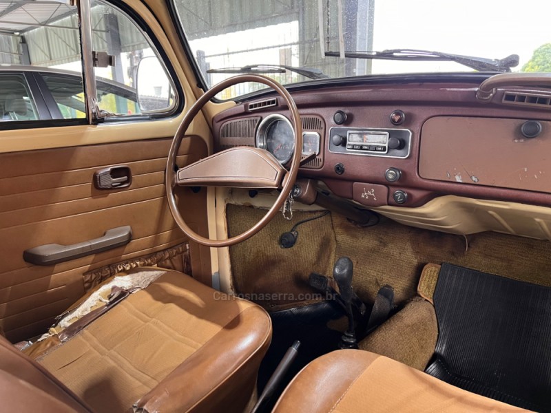 FUSCA 1.3 8V GASOLINA 2P MANUAL - 1977 - BOM PRINCíPIO