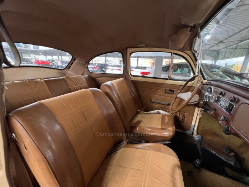 FUSCA 1.3 8V GASOLINA 2P MANUAL - 1977 - BOM PRINCíPIO