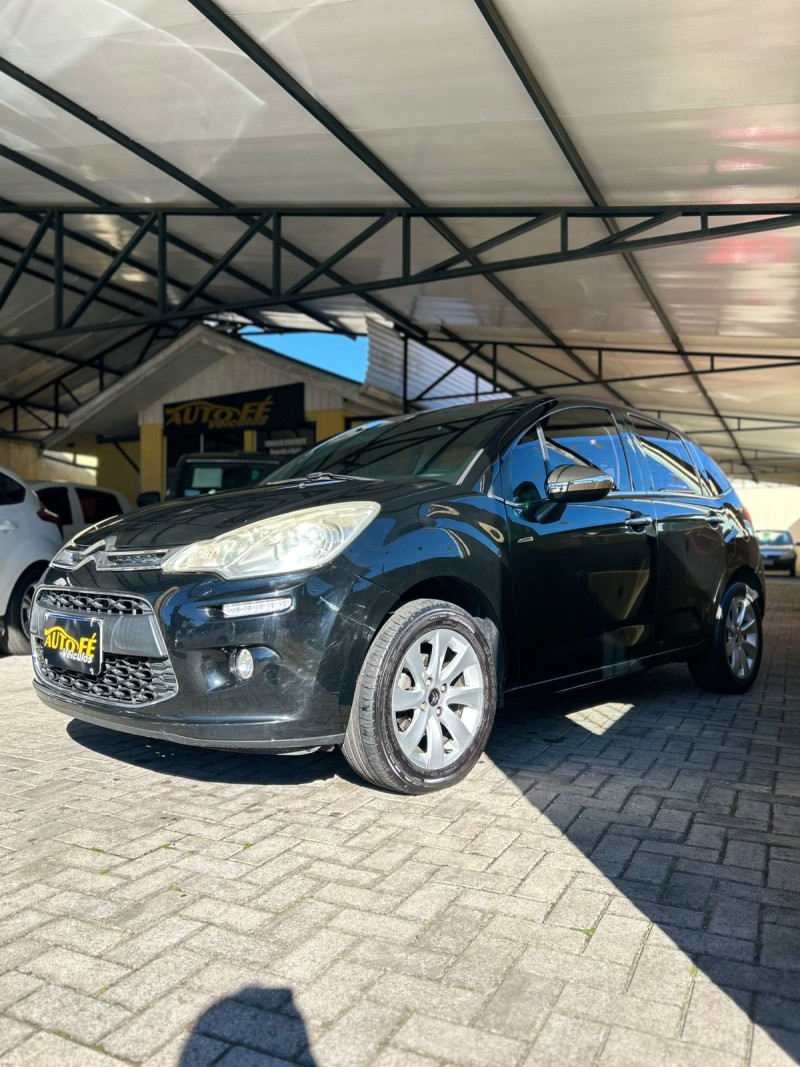 c3 1.6 exclusive 16v flex 4p automatico 2014 canela