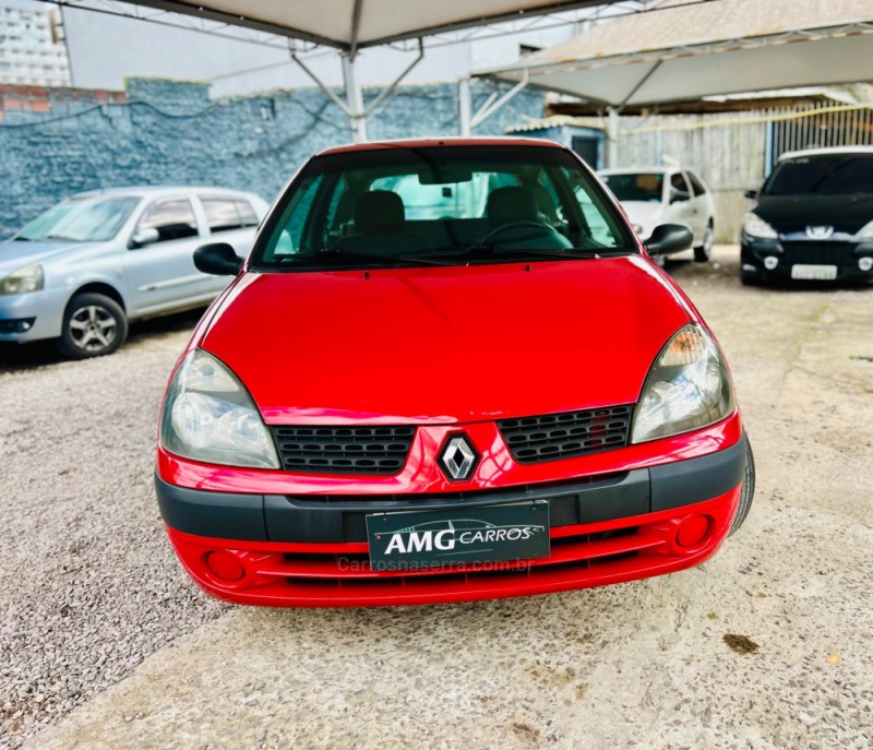 CLIO 1.0 AUTHENTIQUE 8V GASOLINA 2P MANUAL - 2005 - CAXIAS DO SUL