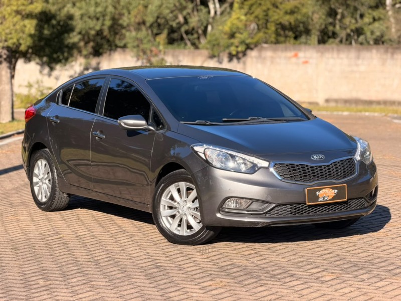 cerato 1.6 sx3 16v flex 4p automatico 2014 canela