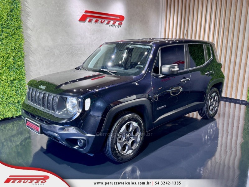 renegade 1.8 16v flex 4p automatico 2020 nova prata