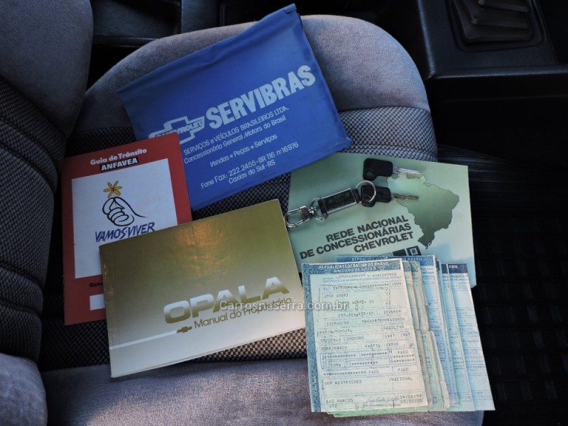 OPALA 2.5 COMODORO 8V GASOLINA 2P MANUAL - 1987 - SãO MARCOS