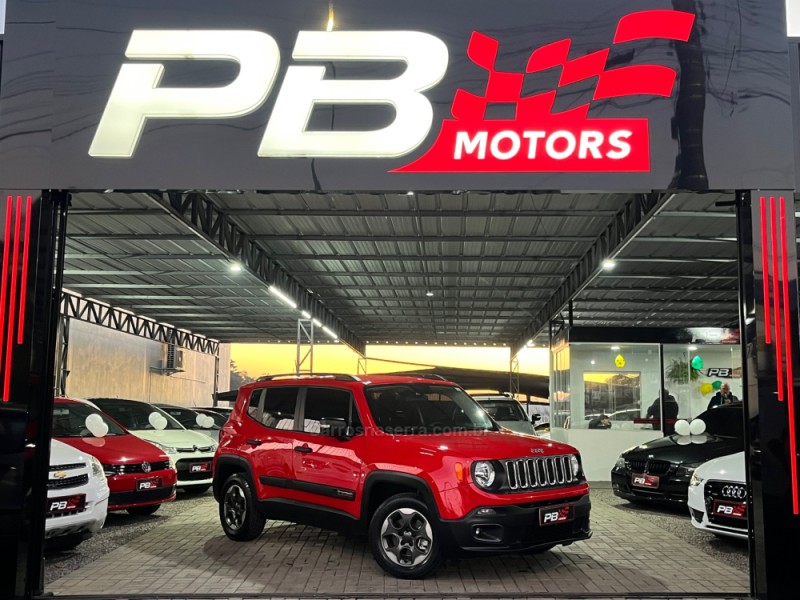 renegade 1.8 16v flex sport 4p manual 2016 caxias do sul