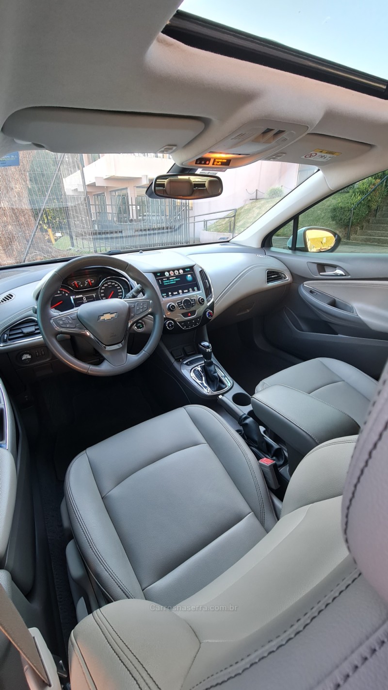 CRUZE 1.4 TURBO LTZ 16V FLEX 4P AUTOMÁTICO - 2018 - LAGOA VERMELHA