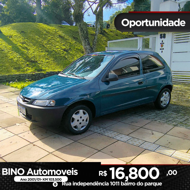 celta 1.0 mpfi 8v gasolina 2p manual 2001 farroupilha