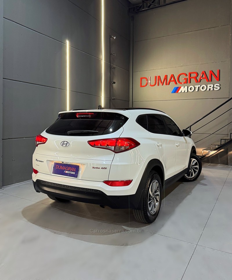 TUCSON 1.6 GLS TURBO GASOLINA 4P AUTOMÁTICO - 2019 - PASSO FUNDO