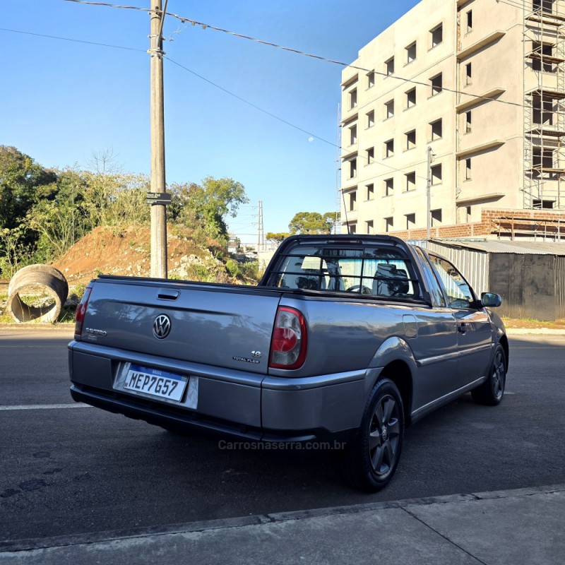 SAVEIRO 1.6 MI SUPER SURF CS 8V FLEX 2P MANUAL G.IV - 2008 - CAXIAS DO SUL
