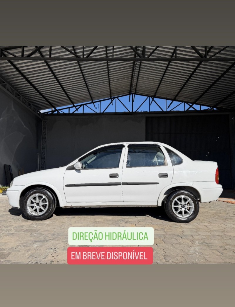 corsa 1.0 mpfi classic sedan spirit 8v flex 4p manual 1999 nova prata