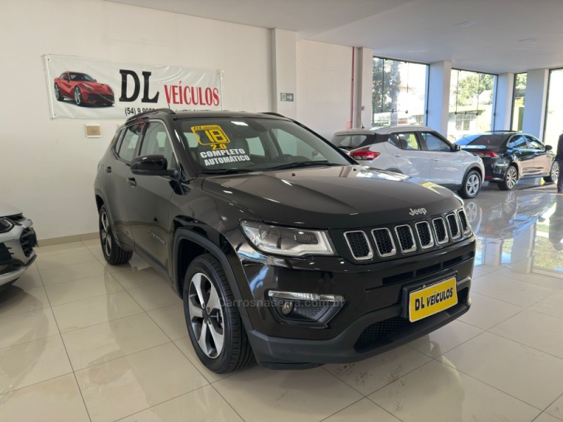 COMPASS 2.0 16V FLEX LONGITUDE AUTOMÁTICO - 2018 - NOVA BASSANO