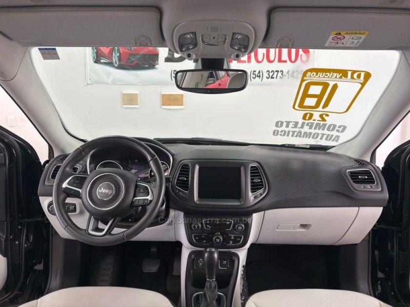 COMPASS 2.0 16V FLEX LONGITUDE AUTOMÁTICO - 2018 - NOVA BASSANO
