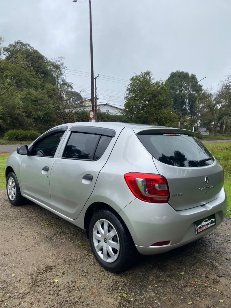 SANDERO 1.0 AUTHENTIQUE 16V FLEX 4P MANUAL - 2018 - CAXIAS DO SUL