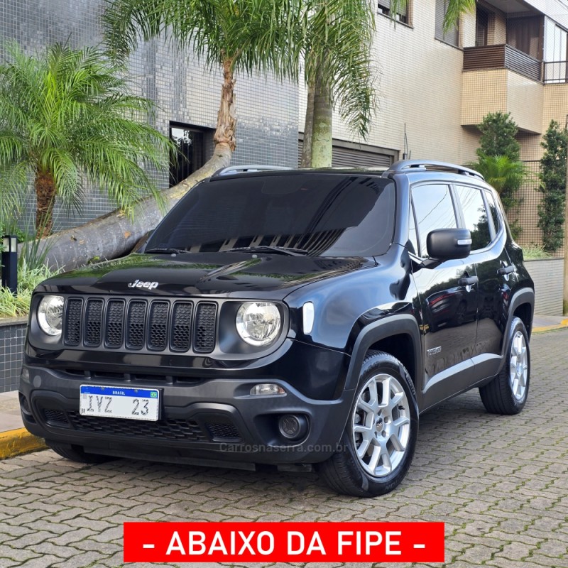 renegade 1.8 16v flex sport 4p automatico 2019 bento goncalves