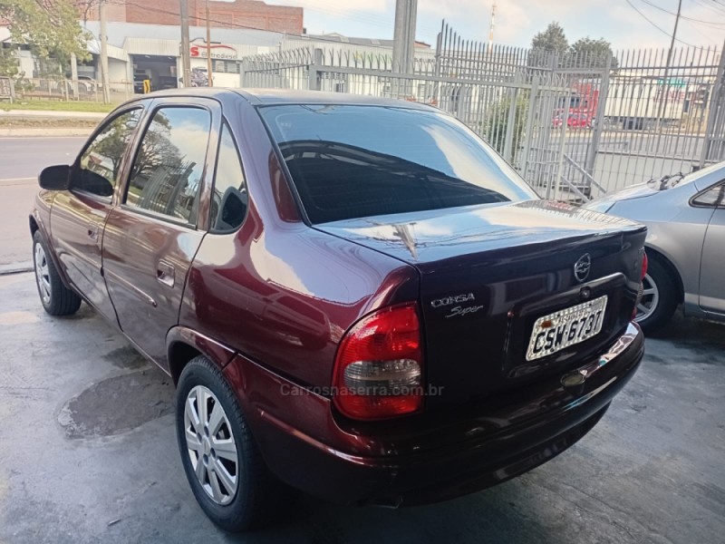 CORSA 1.0 MPFI 8V GASOLINA 4P MANUAL - 1999 - CAXIAS DO SUL