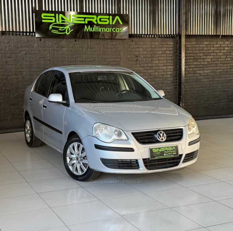 POLO SEDAN 1.6 MI 8V FLEX 4P MANUAL - 2008 - CAXIAS DO SUL
