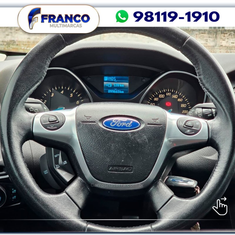 FOCUS 1.6 SE HATCH 16V FLEX 4P AUTOMÁTICO - 2016 - VACARIA