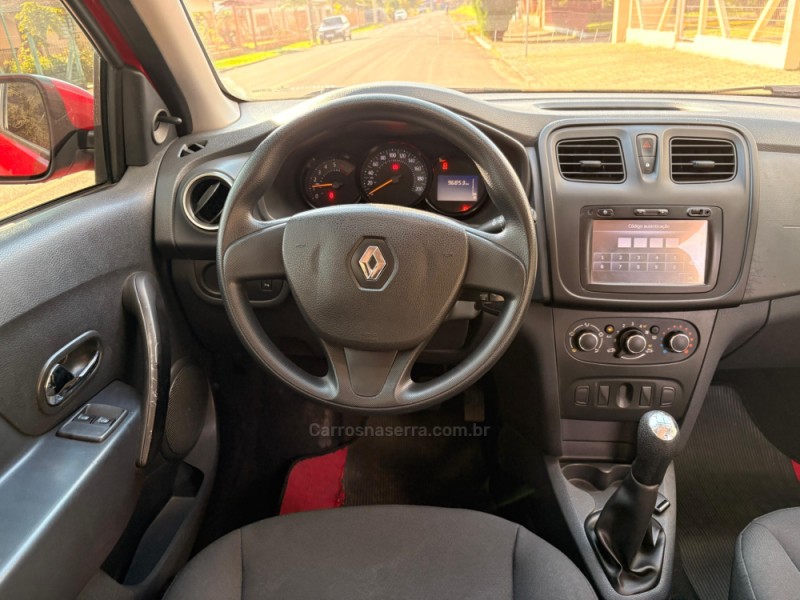 SANDERO 1.0 EXPRESSION 16V FLEX 4P MANUAL - 2016 - ESTâNCIA VELHA
