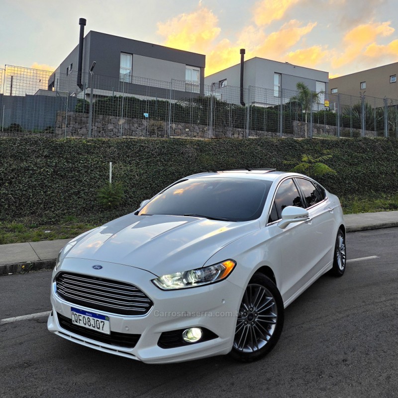 fusion 2.0 titanium gtdi ecoboost awd automatico 2016 caxias do sul