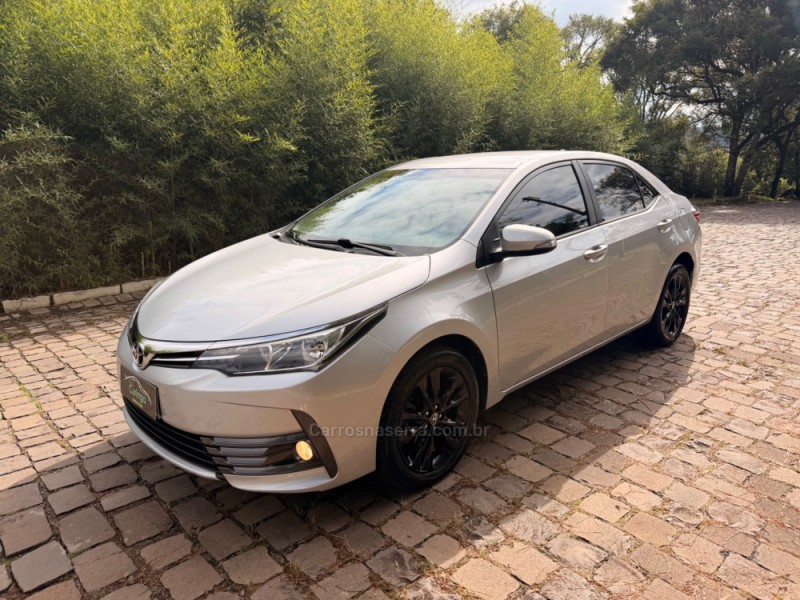 corolla 2.0 xei 16v flex 4p automatico 2018 nova prata
