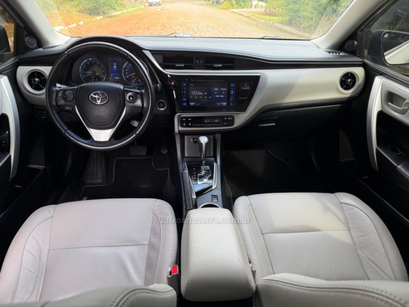 COROLLA 2.0 XEI 16V FLEX 4P AUTOMÁTICO - 2018 - NOVA PRATA
