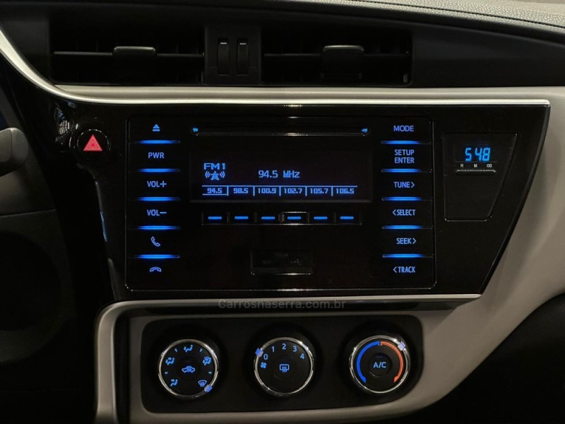 COROLLA 1.8 GLI UPPER 16V FLEX 4P AUTOMÁTICO - 2019 - CAXIAS DO SUL