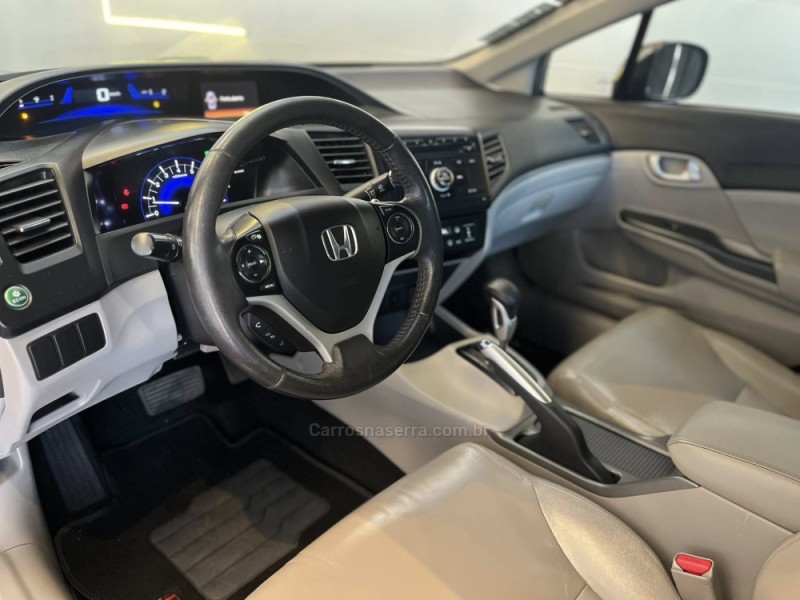 CIVIC 2.0 LXR 16V FLEX 4P AUTOMÁTICO - 2015 - ESTâNCIA VELHA