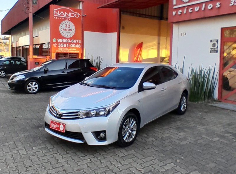 corolla 2.0 xei 16v flex 4p automatico 2015 estancia velha