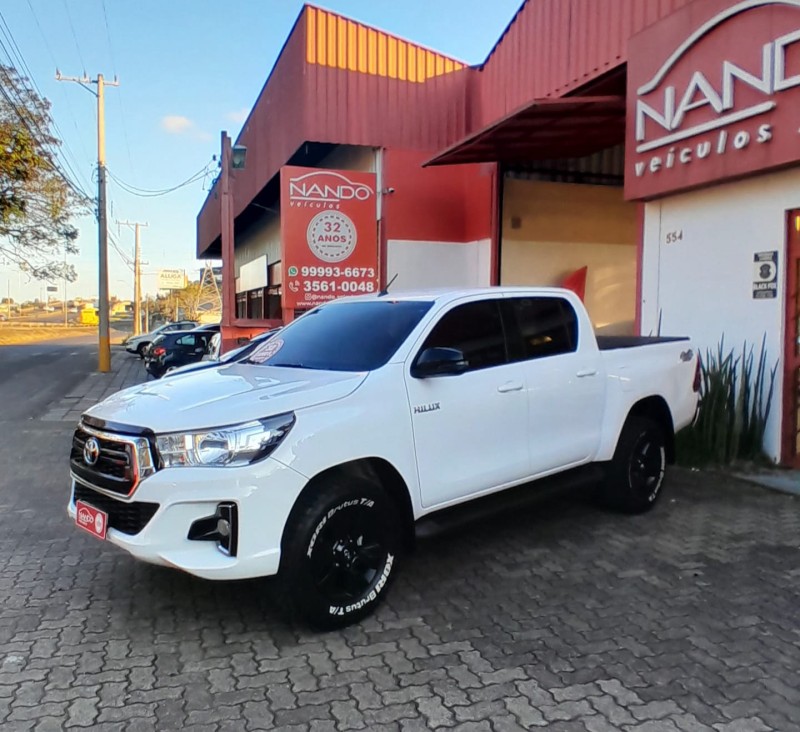 hilux 2.8 sr 4x4 cd 16v diesel 4p manual 2020 estancia velha