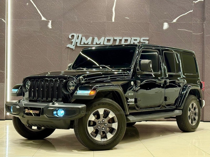 wrangler 2.0 sahara overland 4x4 16v gasolina 4p automatico 2020 caxias do sul