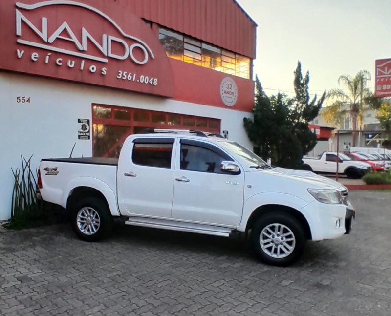 HILUX 3.0 STD 4X4 CD 16V TURBO INTERCOOLER DIESEL 4P MANUAL - 2012 - ESTâNCIA VELHA