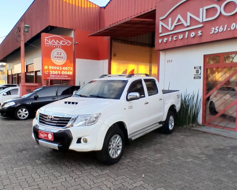 hilux 3.0 std 4x4 cd 16v turbo intercooler diesel 4p manual 2012 estancia velha