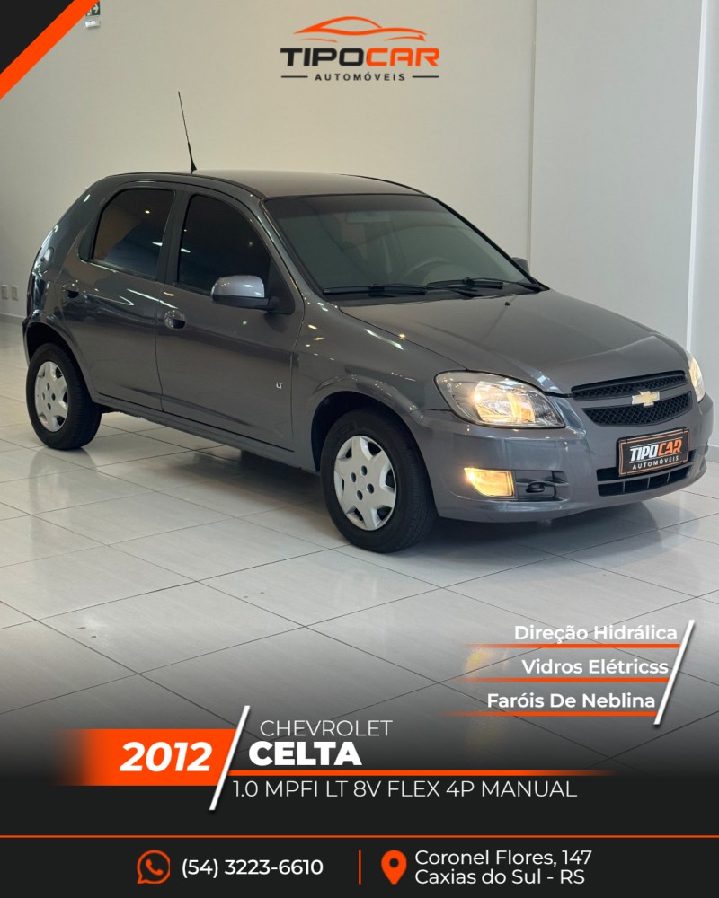 celta 1.0 mpfi lt 8v flex 4p manual 2012 caxias do sul