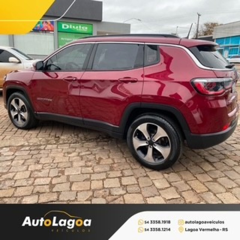 COMPASS 2.0 16V FLEX LONGITUDE AUTOMÁTICO - 2018 - LAGOA VERMELHA