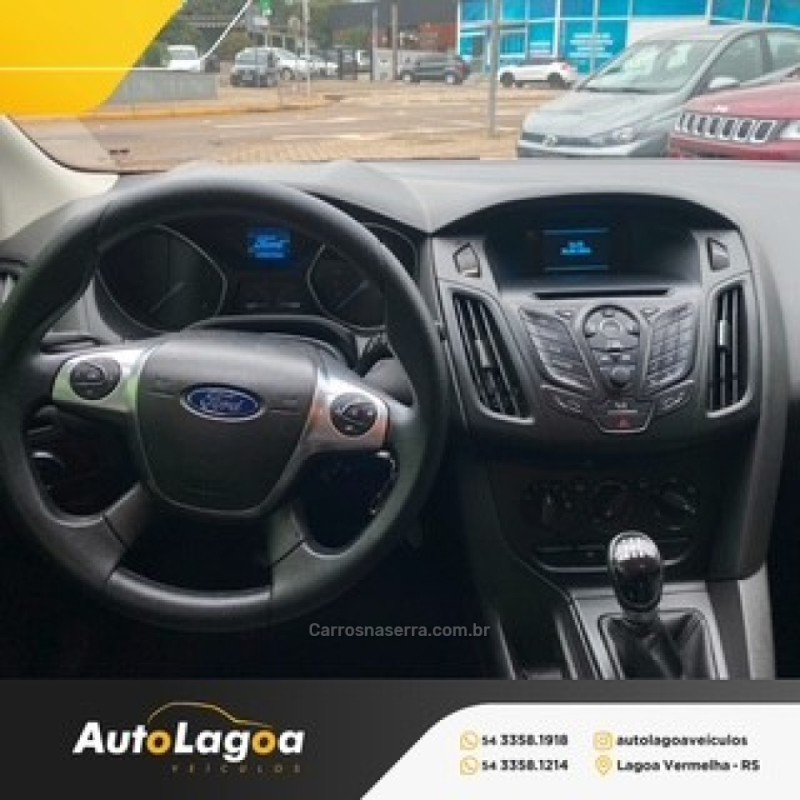 FOCUS 1.6 S 16V FLEX 4P MANUAL - 2015 - LAGOA VERMELHA