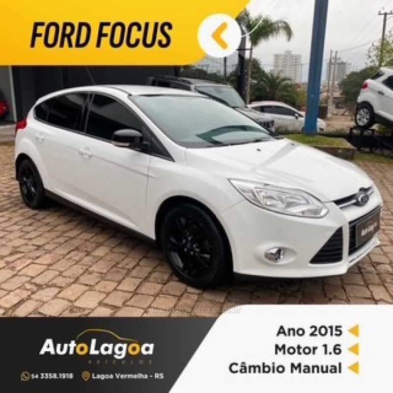 focus 1.6 s 16v flex 4p manual 2015 lagoa vermelha